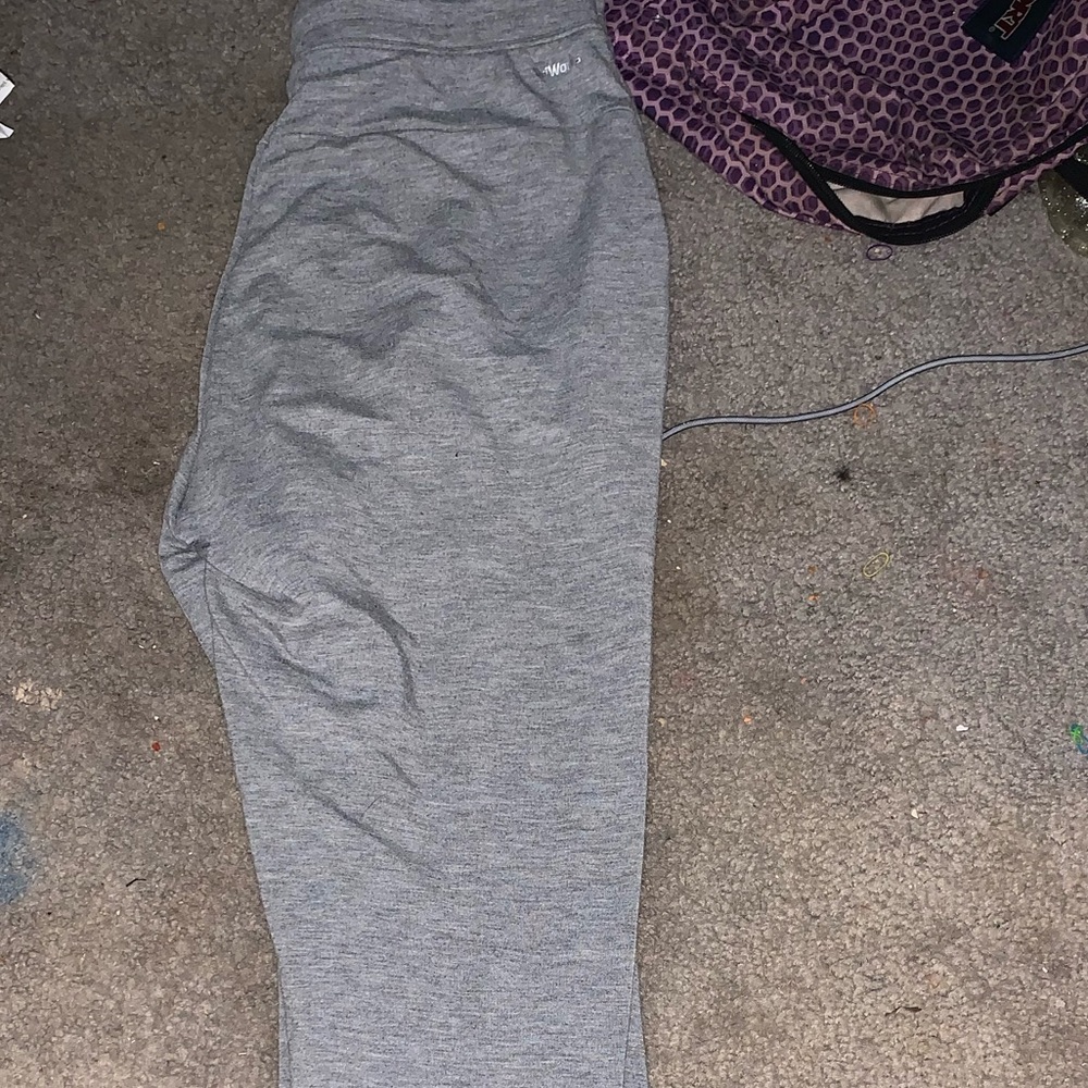 Grey sweatpants